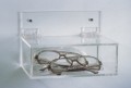 Bel-Art 24877-0001 Acrylic Safety Eyewear Holder, 6 x 9 x 3.18"-