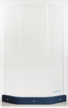 Bel-Art 24964-0000 Weighted Safety Shield, 19.6 lbs, 36 x 19.5 x 6.5"-