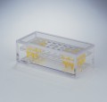 Bel-Art 24980-0015 Acrylic 36-Place Microcentrifuge Tube Beta Box, 1.5 mil tubes-