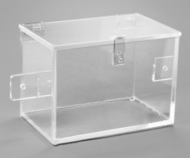 Bel-Art 24987-0000 Acrylic Beta-Safe Storage Box, 7 x 6 x 10&quot;-