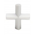 Bel-Art 37144-0114 SpinPlus Magnetic Alnico Stirring Bar, Teflon Coated, 31.8 x 14.3mm, White-