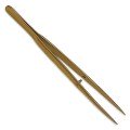 Bel-Art 37937-0000 Teflon FEP Steel Forceps, 2-pack, 3.9&quot; coated tips-