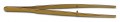 Bel-Art 37943-0000 Teflon FEP Bent Cover Glass Forceps, 2-pack, 4.5&quot;-