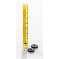 Bel-Art 40400-0010 Riteflow Borosilicate Glass Unmounted Flowmeter, 65 mm, size 2-