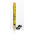 Bel-Art 40400-0020 Riteflow Borosilicate Glass Unmounted Flowmeter, 65 mm, size 3-