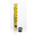 Bel-Art 40400-0025 Riteflow Borosilicate Glass Unmounted Flowmeter, 65 mm, size 4-