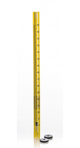 Bel-Art 40401-0075 Riteflow Borosilicate Glass Unmounted Flowmeter, 150 mm, size 2-
