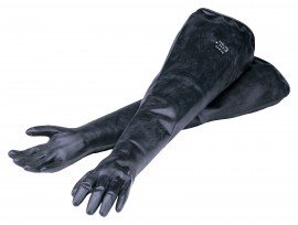 Bel-Art 50025-0408 Glove Box Neoprene Sleeved Gloves for 8" ports, size 8 (small)-