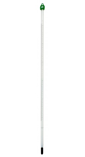 Bel-Art 60509-0200 H-B Enviro-Safe Precision Liquid-In-Glass Thermometer, -1 to 61&amp;deg;C-