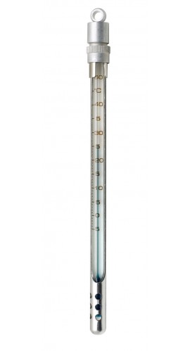 Bel-Art 605701100 Enviro-Safe Thermometer with window metal case, 0 to 220&amp;#176;F-