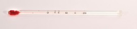 Bel-Art 608050100 DURAC Blood Bank Thermometer, PFA, -5 to 20&amp;#176;C-