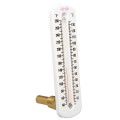 Bel-Art 608070200 DURAC Hot Water/Refrigerant Line Thermometer, angle, steel well-