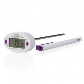 Bel-Art 609001100 DURAC Calibrated Electronic Stem Thermometer, 5" probe-