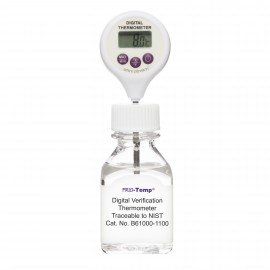 Bel-Art 61000-1100 H-B Frio-Temp Calibrated Electronic Verification Thermometer, 60 ml, organic liquid-