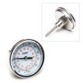 Bel-Art 613106700 DURAC Bi-Metal Thermometer with &amp;#189; NPT, 2.4" stem, 0 to 250&amp;#176;F-