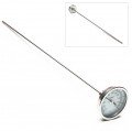 Bel-Art 613109400 DURAC Bi-Metal Thermometer with &amp;#189; NPT, 24&quot; stem, 0 to 200&amp;#176;F-