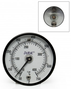 Bel-Art 613202700 DURAC Bi-Metal Surface Temperature Thermometer, 50 to 750&amp;#176;F-