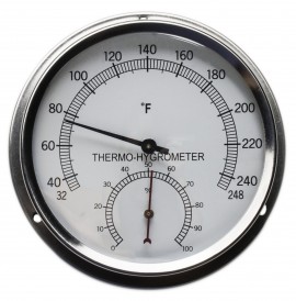 Bel-Art 61505-0100 DURAC Thermo-Hygrometer, 32 to 248&amp;deg;F, 0 to 100% RH-