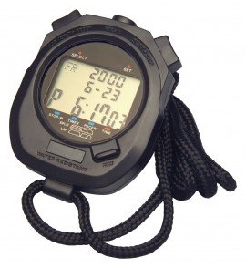 Bel-Art 61700-5200 H-B Durac Digital Stopwatch, 0.01 second accuracy, 0.001 resolution-