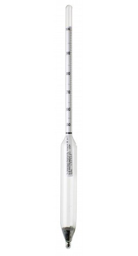 Bel-Art 618094000 DURAC Isopropyl Alcohol Hydrometer, 0 to 50%-