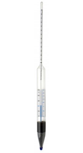 Bel-Art 618220000 DURAC Safety Brix Thermo-Hydrometer, combined, 0 to 12&amp;#176;F-
