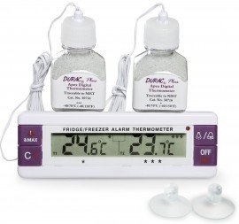 Bel-Art B60210-0300 Electronic Verification Thermometer, Calibrated Dual Zone-