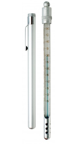 Bel-Art 60770-2100 H-B Enviro-Safe Liquid-In-Glass Pocket Thermometer, -20 to 120&amp;deg;F-