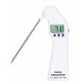 Bel-Art B60900-3300 H-B DURAC Calibrated Electronic Thermometer with stainless steel probe, -58 to 572&amp;deg;F (-50 to 300&amp;deg;C), 6.3 x 0.8"-