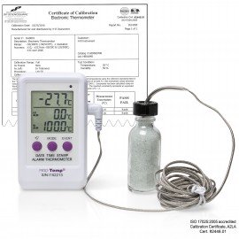 Bel-Art B61000-5000 Electronic Verification Thermometer, Calibrated, H-B Frio Temperature-