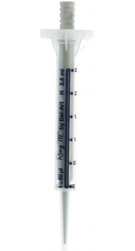 Bel-Art F37300-0003 Roxy M Universal Repeating Pipettor Tips, 2.5ml, Non-Sterile (pack of 100)-