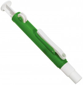 Bel-Art F37911-1010 Fast Release Pipette Pump II 10ml Pipettor, Green-