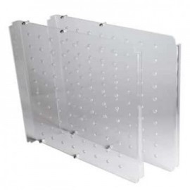 Bel-Art F43000-0001 Acrylic Shelf Set for the Grande desiccator cabinet, 2-pack-