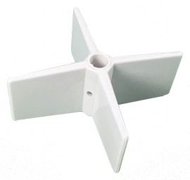 BinMaster 299-0936 Mini-Rotary Four-Vane Paddle, 3.2&amp;quot; diameter-