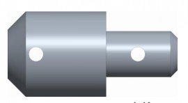 BinMaster 416-0294 BINDICATOR Stainless Steel Shaft Adapter-