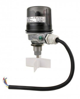 BinMaster 730-0350 MR-G-110 Mini-Rotary with 4-vane polycarbonate paddle, 110 VAC-