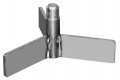 BinMaster GRP-22 3-Vane Rotary Paddle, SS, &amp;oslash;6.4&amp;quot;-