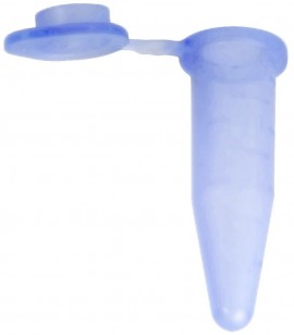 Bio Plas 4043 G-Tube, Flat Top Microcentrifuge Tube, 0.6mL, Blue, (Pack of 500)-