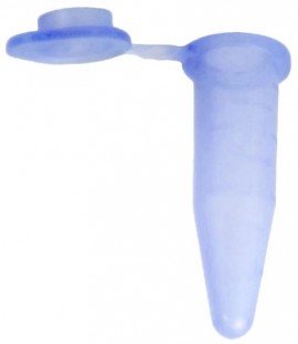 Bio Plas 4043S G-Tube Blue Sterile Premium Flat-Top Microcentrifuge Tube, 0.6 mL, 500-pack-