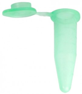 Bio Plas 4044 SG-Tube Green Sterile Premium Flat-Top Microcentrifuge Tube, 0.6 mL, 500-pack-