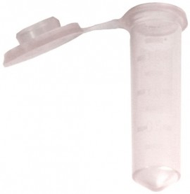 Bio Plas 4050 G-Tube, Flat Top Microcentrifuge Tube, 2.0mL, Natural, (Pack of 500)-