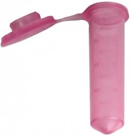Bio Plas 4057 G-Tube, Flat Top Microcentrifuge Tube, 2.0mL, Lavender, (Pack of 500)-