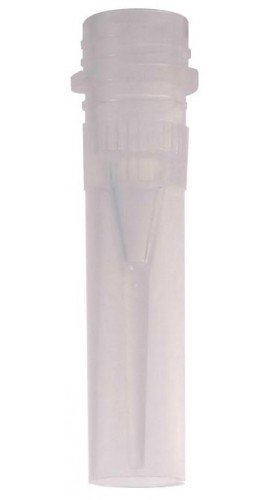 Bio Plas 4200S Upright Conical Sterilized Cryogenic Tube, 0.5mL, Natural, (Pack of 500)-