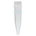 Bio Plas 4203SC Conical Skirt Screw Top Microcentrifuge Tube and Cap, Sterile, 2.0mL, Natural, (Pack of 1000)-
