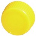 Bio Plas 4217RSB Screw Cap for Microcentrifuge Tubes, Sterile, Yellow, (Pack of 1000)-