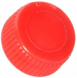 Bio Plas 4218R Screw Cap with O-Ring for Microcentrifuge Tubes, Red, (Pack of 1000)-
