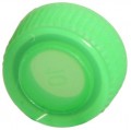 Bio Plas 4220 Screw Cap for Microcentrifuge Tubes, Non Sterile, Green, (Pack of 1000)-
