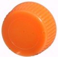 Bio Plas 4221 Screw Cap for Microcentrifuge Tubes, Non Sterile, Orange, (Pack of 1000)-