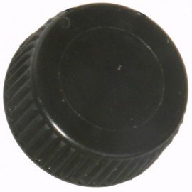 Bio Plas 4222R Screw Cap with O-Ring for Microcentrifuge Tubes, Black, (Pack of 1000)-