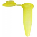 Bio Plas 4302 Flat Top Microcentrifuge Tube, 1.5mL, Yellow, (Pack of 500)-