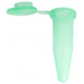 Bio Plas 4304 Flat Top Microcentrifuge Tube, 1.5mL, Green, (Pack of 500)-